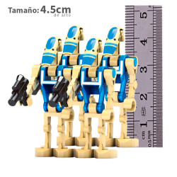 Droides de combate Azul - crema - Star Wars - Minifigura
