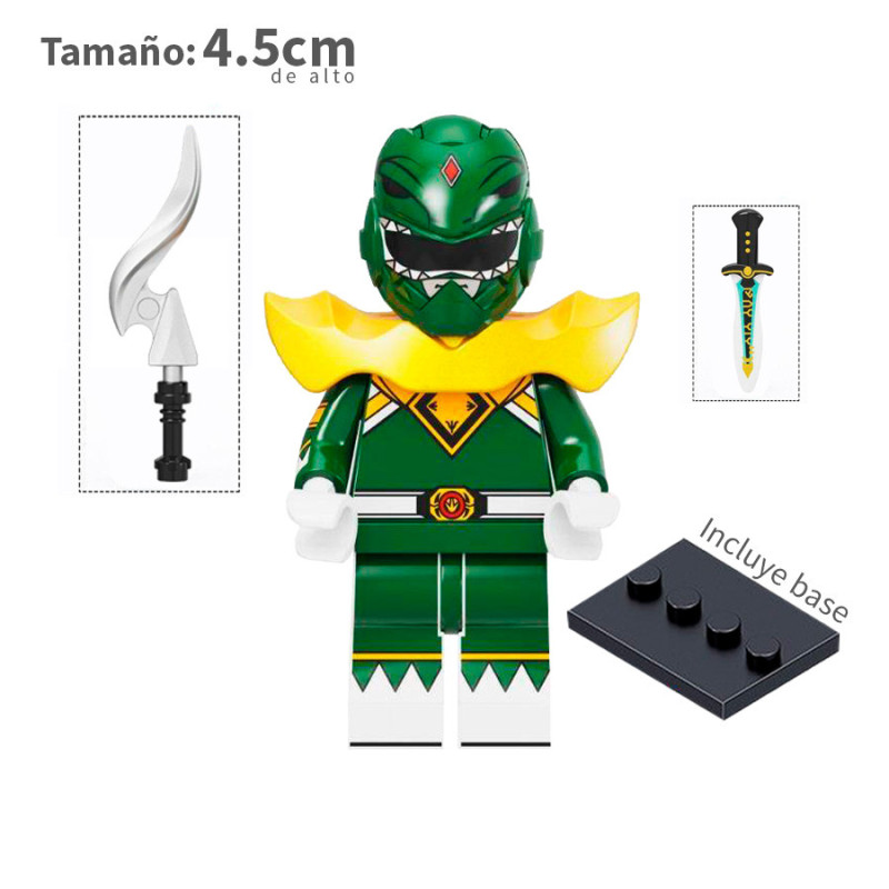 Power Ranger Verde -  Power Ranger - Minifigura