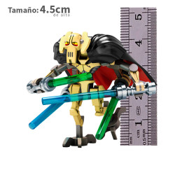 General Grievous Crema con capa v2 - Star Wars - Minifigura