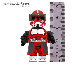 Comandante Fox v2 - Clone shock trooper - Star Wars - Minifigura