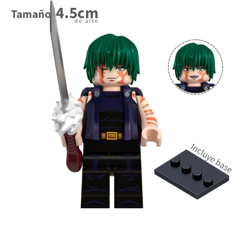 Zenin Maki v2 - jujutsu kaisen - Minifigura