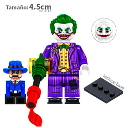 Minifigura Joker - Arkham - DC Comics - Minifigura