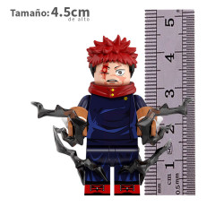 Itadori yuji destello negro - jujutsu kaisen - Minifigura