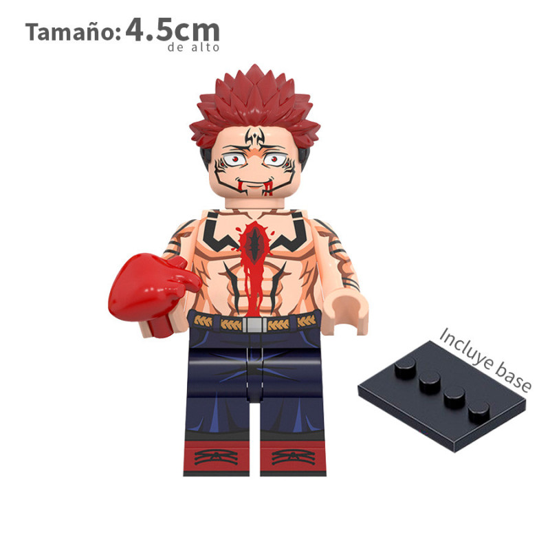 Itadori Sukuna sin corazon - jujutsu kaisen - Minifigura