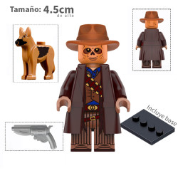 Cooper Howard con mascota - Fallout - Minifigura