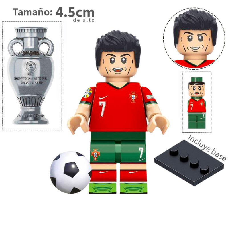 Cristiano Ronaldo v2 - Portugal del 2024 - Futbol - Minifigura
