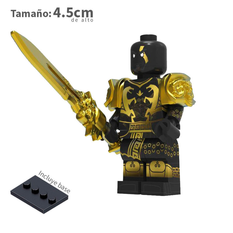 kratos con armadura v2 - God Of War - Minifigura