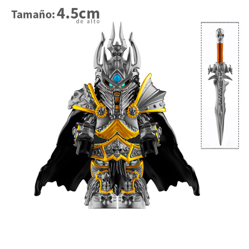 Arthas Menethil v3 - Warcraft - Minifigura