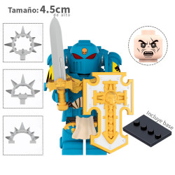 Servoarmadura Space Wolves - Warhammer - Minifigura