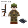 Soldado estadounidense - 101ST- Thompson - WWII - Soldados - Minifigura