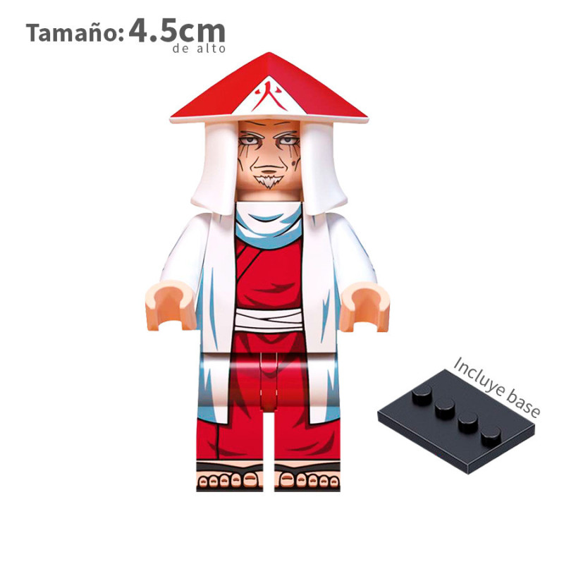 Sarutobi Hiruzen v2 - Tercer Hokague - Naruto - Minifigura