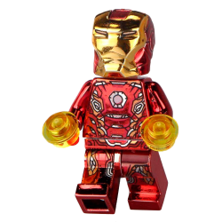 Iron Man Mk45 Cromado - Marvel  - Minifigura