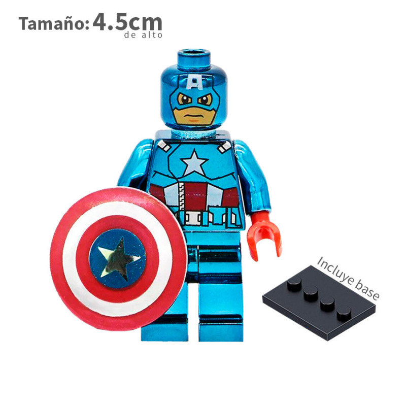 Capitan cromado - Marvel  - Minifigura