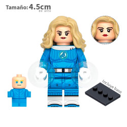 Mujer invisible v3 - Los 4 Fantásticos - Marvel  - Minifigura