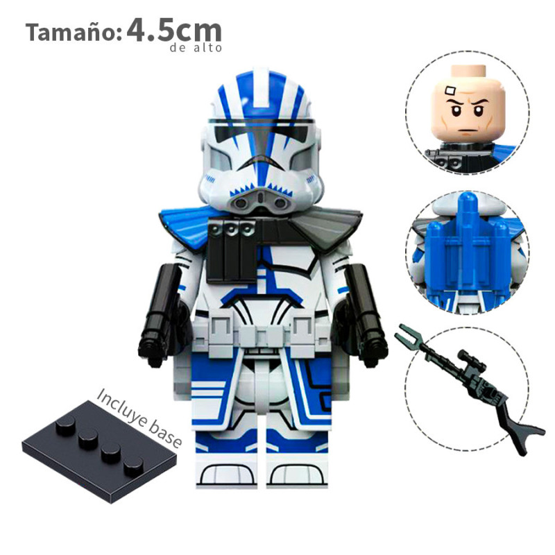 Solsado Clone v5 - 501th Legion Clone - Star Wars - Minifigura