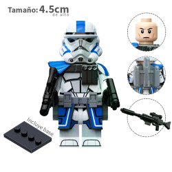 Solsado Clone v4 - 501th Legion Clone - Star Wars - Minifigura