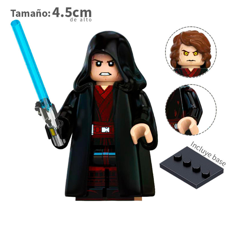 Anakin Skylwalker con capa v2 - Star Wars - Minifigura