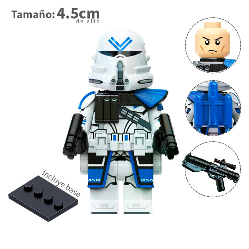 Solsado Clone v1 - 501th Legion Clone - Star Wars - Minifigura