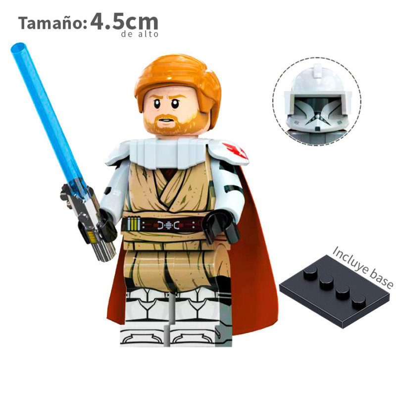 Obi Wan Kenobi Clone Wars v2 - Star Wars - Minifigura