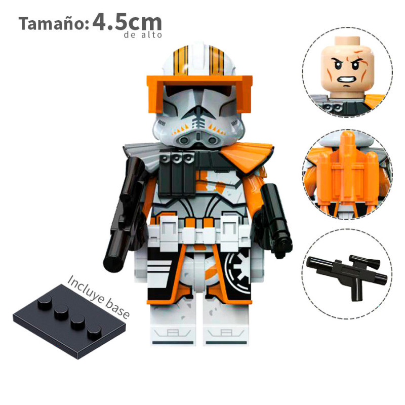 Comandante Cody v2 - 212th Legion Clone - Star Wars - Minifigura