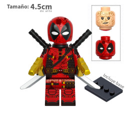 Deadpool con sangre - Marvel - Minifigura