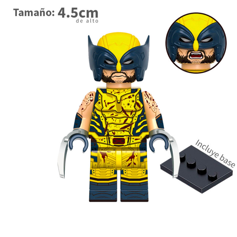 Wolverine con sangre - Marvel - Minifigura