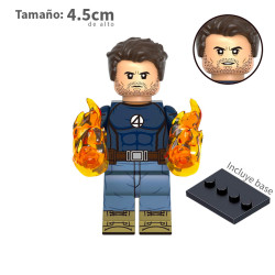 Antorcha Humana- Marvel - Minifigura