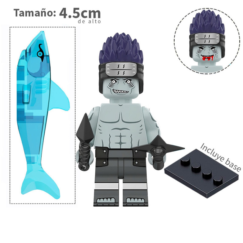 Kisame Jutsu Bala Tiburon - Naruto - Minifigura