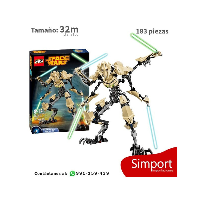 General Grievous  - Star Wars - 183 piezas