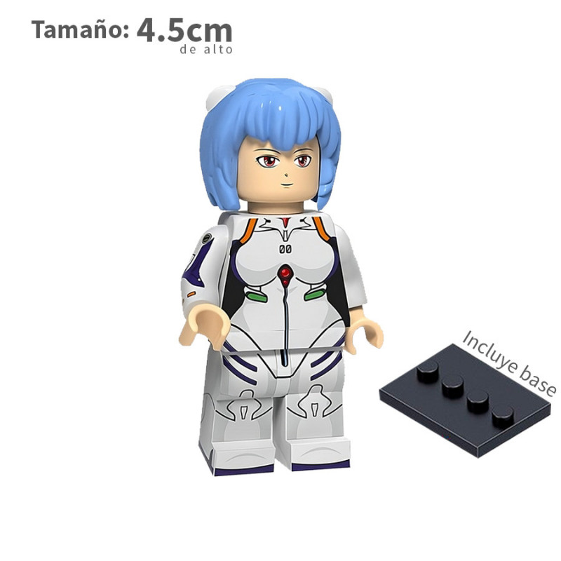 Rei Ayanami- Evangelion - Minifigura