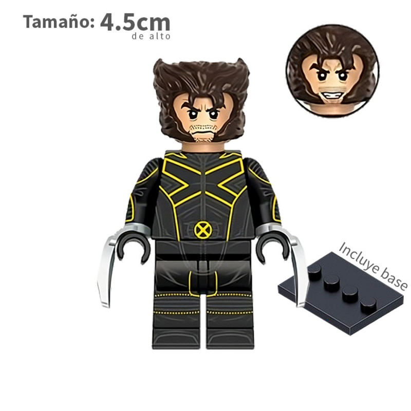 Wolverine traje negro - Marvel - Minifigura