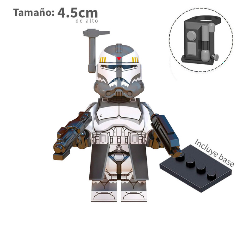 Comando Wolfe - Wolfpack Clone Trooper - Star Wars - Minifigura