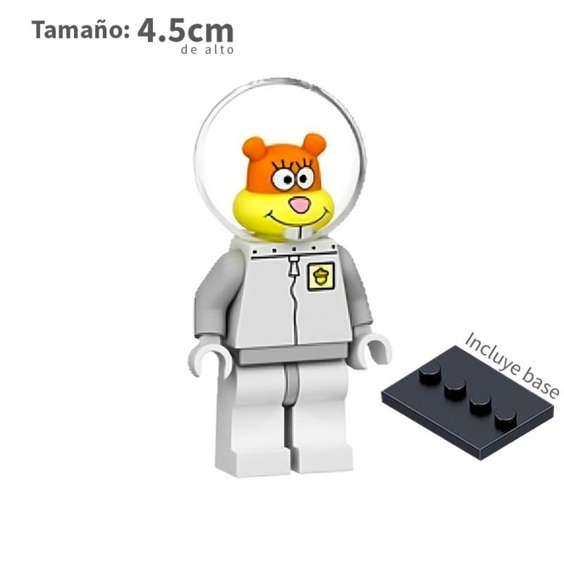Minifigura Arenita - Bob Esponja -Minifigura