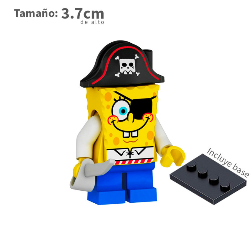 Bob Esponja Pirata - Bob Esponja -Minifigura