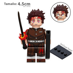Tanjiro Marca del Cazador - Demon Slayer - Minifigura