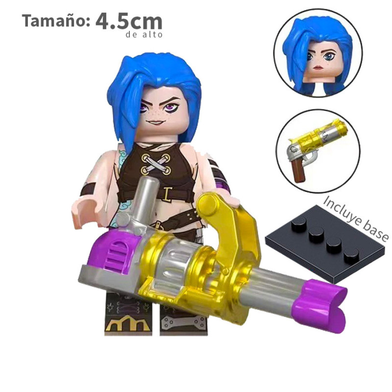 Jinx - League of Legends - Minifigura