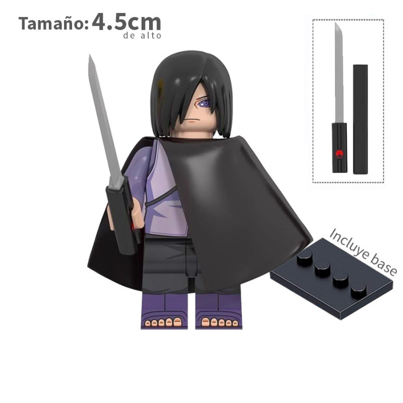 Uchiha Sasuke - aduto - Naruto - Minifigura