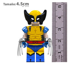 Wolverine clasico con mini centinela - Marvel - Minifigura