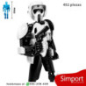 Scout Trooper Speeder Bike  - Star Wars - 452 piezas