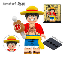 Monkey D Luffy v3 - One Piece - Minifigura
