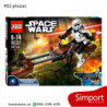 Scout Trooper Speeder Bike  - Star Wars - 452 piezas
