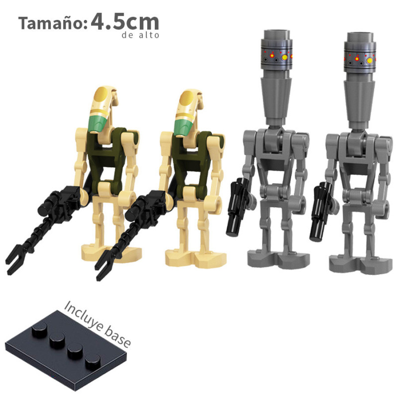 IG-88-ATT y Driver Battle Droid - Star Wars - Minifigura