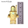 Iron Man Dorado Clasico - Brilla en la oscuridad - Marvel - Minifigura