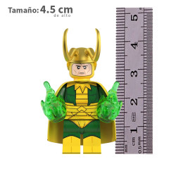 Loki Clasico y Thor Sapo - Marvel - Minifigura