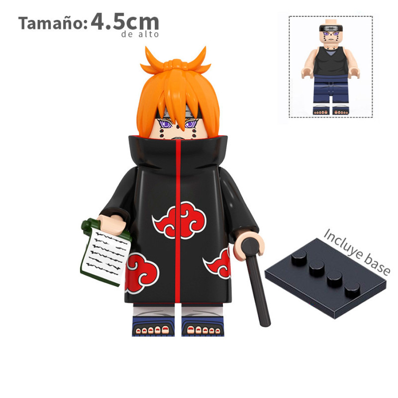 Pain - Camino Animal - Akatsuki - Naruto - Minifigura