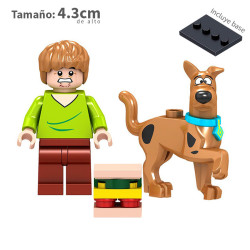 Shaggy y Scooby Doo - Minifigura