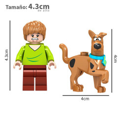 Shaggy y Scooby Doo - Minifigura