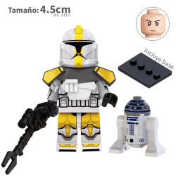 Clone Comander Bly con R2-D2 - Star Wars - Minifigura