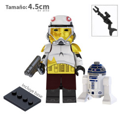Capitan Enoch con R2-D2- Star Wars - Minifigura