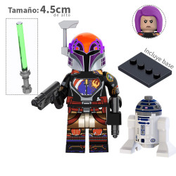 Sabine Wren v2  con R2-D2 - Star Wars - Minifigura